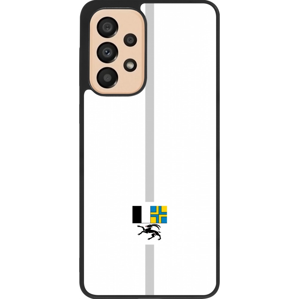 Samsung Galaxy A33 5G Case Hülle - Silikon schwarz Kanton GR weiss
