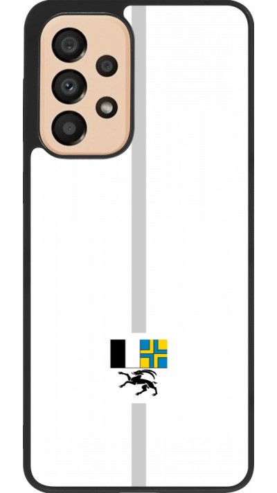 Samsung Galaxy A33 5G Case Hülle - Silikon schwarz Kanton GR weiss