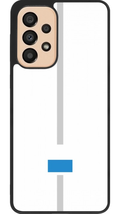 Samsung Galaxy A33 5G Case Hülle - Silikon schwarz Kanton LU weiss