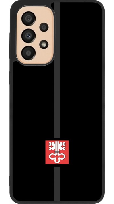 Samsung Galaxy A33 5G Case Hülle - Silikon schwarz Kanton NW schwarz