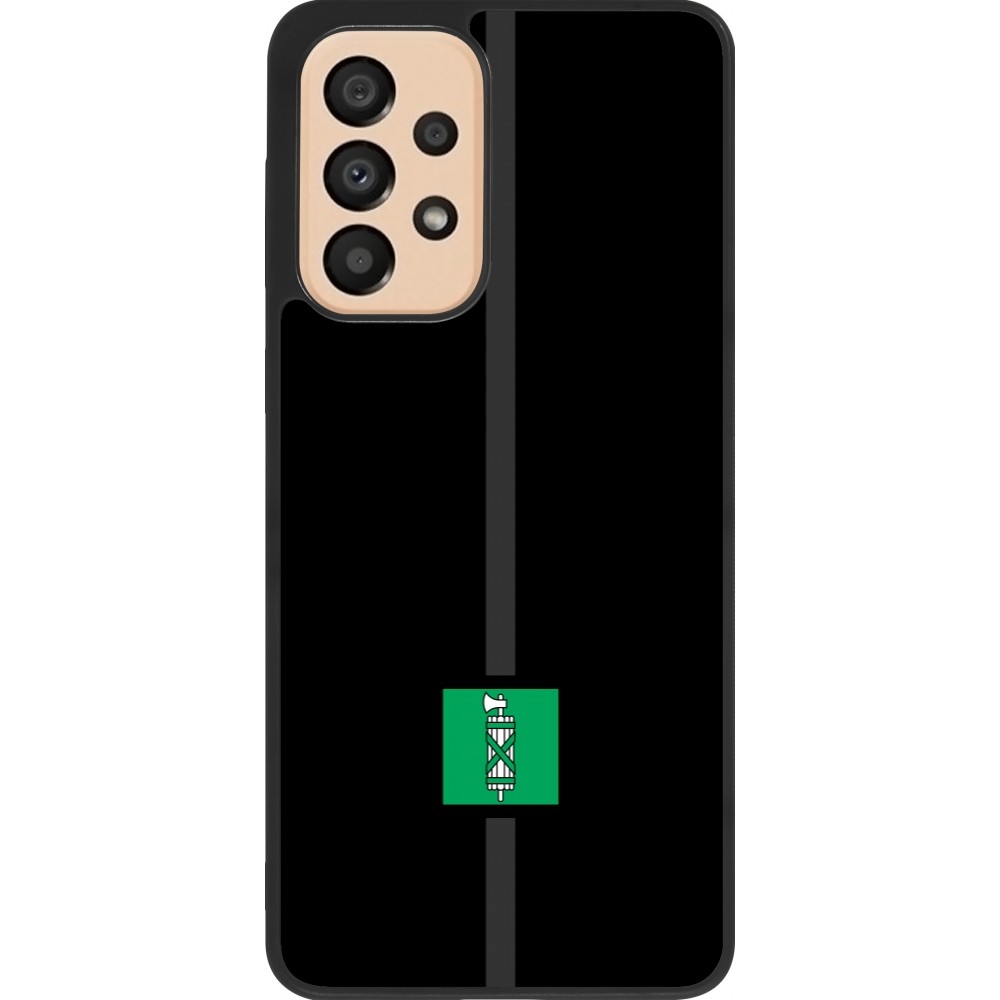 Samsung Galaxy A33 5G Case Hülle - Silikon schwarz Kanton SG schwarz