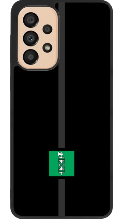 Samsung Galaxy A33 5G Case Hülle - Silikon schwarz Kanton SG schwarz