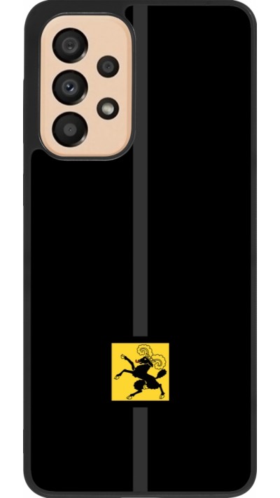 Samsung Galaxy A33 5G Case Hülle - Silikon schwarz Kanton SH schwarz