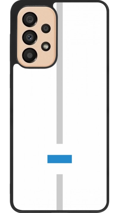 Samsung Galaxy A33 5G Case Hülle - Silikon schwarz Kanton ZG weiss