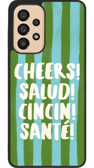 Coque Samsung Galaxy A33 5G - Silicone rigide noir Cheers 2026