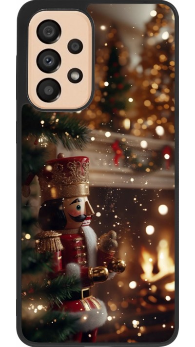 Coque Samsung Galaxy A33 5G - Silicone rigide noir Christmas 25 Xmas Nutcracker