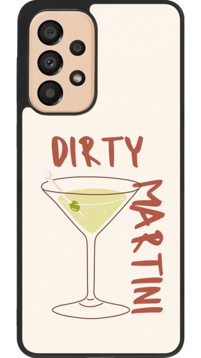 Coque Samsung Galaxy A33 5G - Silicone rigide noir Cocktail Dirty Martini