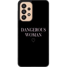 Hülle Samsung Galaxy A33 5G - Silikon schwarz Dangerous woman