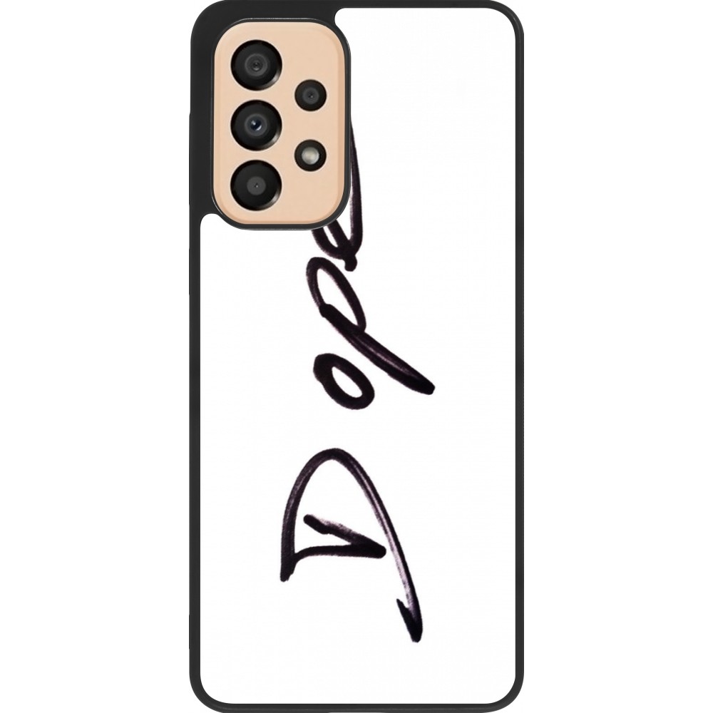 Samsung Galaxy A33 5G Case Hülle - Silikon schwarz Dope