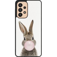 Coque Samsung Galaxy A33 5G - Silicone rigide noir Easter 2023 bubble gum bunny
