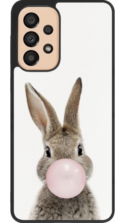 Samsung Galaxy A33 5G Case Hülle - Silikon schwarz Easter 2023 bubble gum bunny