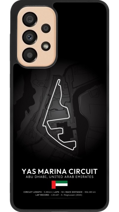 Coque Samsung Galaxy A33 5G - Silicone rigide noir F1 Track 2025 Abu Dhabi