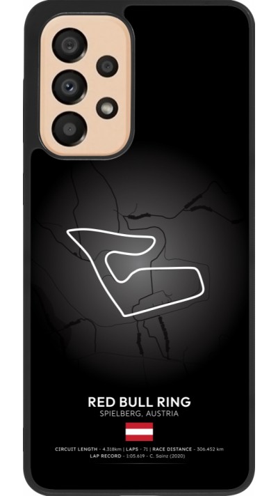 Coque Samsung Galaxy A33 5G - Silicone rigide noir F1 Track 2025 Austria