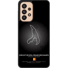 Samsung Galaxy A33 5G Case Hülle - Silikon schwarz F1 Track 2025 Belgium