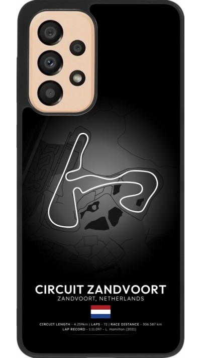 Coque Samsung Galaxy A33 5G - Silicone rigide noir F1 Track 2025 Netherlands