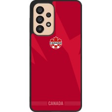 Samsung Galaxy A33 5G Case Hülle - Silikon schwarz Kanada 2026 personalisierbares Fussballtrikot
