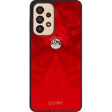 Coque Samsung Galaxy A33 5G - Silicone rigide noir Maillot de football Égypte 2026 personnalisable