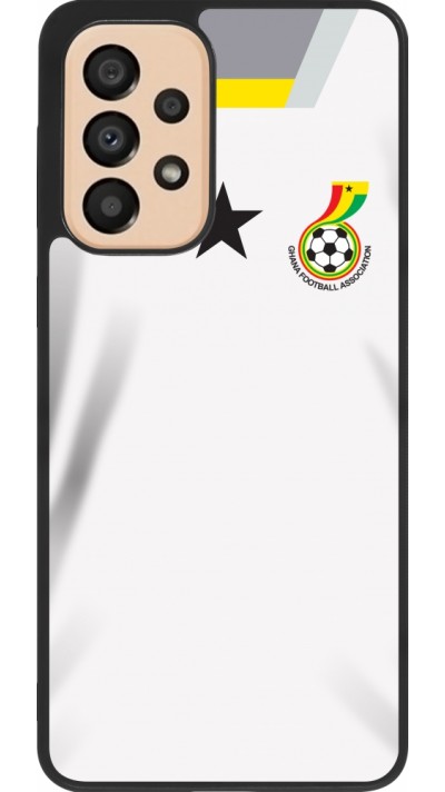 Samsung Galaxy A33 5G Case Hülle - Silikon schwarz Ghana 2022 personalisierbares Fussballtrikot Samsung Galaxy A33 5G Case Hülle - Silikon schwarz Ghana 2022 personalisierbares Fussballtrikot