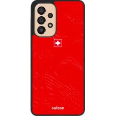 Samsung Galaxy A33 5G Case Hülle - Silikon schwarz Schweiz 2026 personalisierbares Fussballtrikot