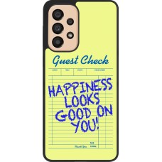 Coque Samsung Galaxy A33 5G - Silicone rigide noir Guest check 2026