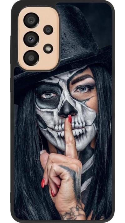 Hülle Samsung Galaxy A33 5G - Silikon schwarz Halloween 18 19