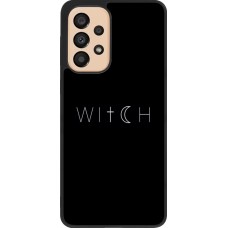 Samsung Galaxy A33 5G Case Hülle - Silikon schwarz Halloween 22 witch word