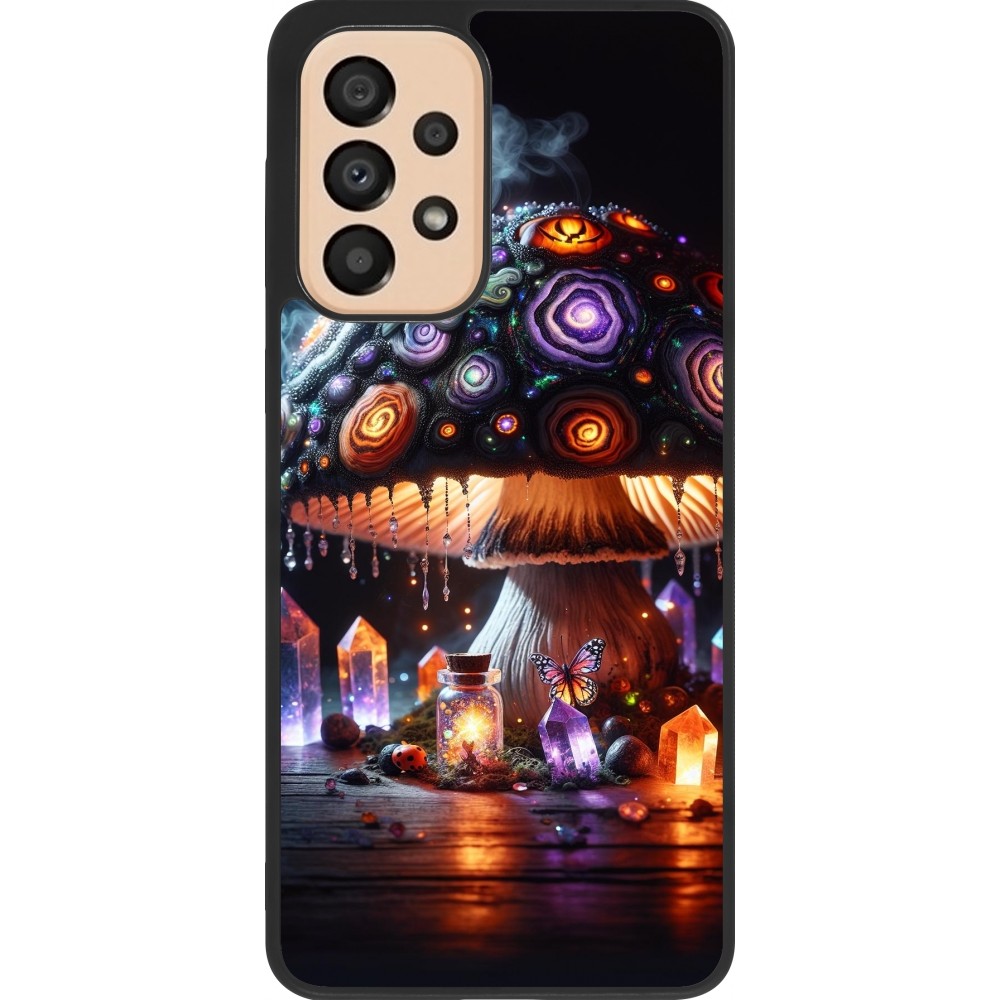 Samsung Galaxy A33 5G Case Hülle - Silikon schwarz Halloween Zaubertrank Magie