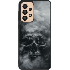 Samsung Galaxy A33 5G Case Hülle - Silikon schwarz Halloween 2024 smoky skull