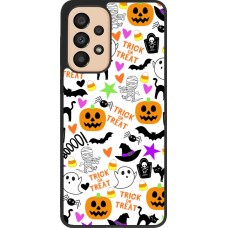 Samsung Galaxy A33 5G Case Hülle - Silikon schwarz Halloween 2024 trick or treat