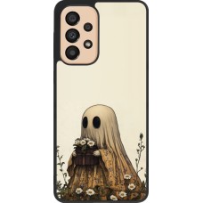 Coque Samsung Galaxy A33 5G - Silicone rigide noir Halloween 2025 Ghost gardener