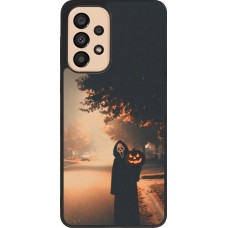 Coque Samsung Galaxy A33 5G - Silicone rigide noir Halloween 2025 Scream