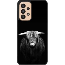Samsung Galaxy A33 5G Case Hülle - Silikon schwarz Highland calf black