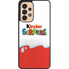 Samsung Galaxy A33 5G Case Hülle - Silikon schwarz Kinder Surprise