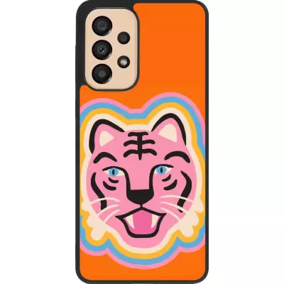 Samsung Galaxy A33 5G Case Hülle - Silikon schwarz Lion colors 2026