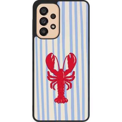 Coque Samsung Galaxy A33 5G - Silicone rigide noir Red lobster 2026