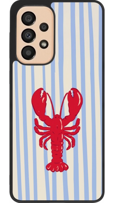 Coque Samsung Galaxy A33 5G - Silicone rigide noir Red lobster 2026