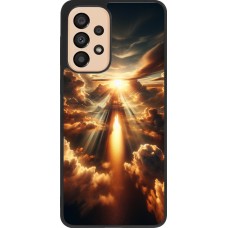 Samsung Galaxy A33 5G Case Hülle - Silikon schwarz Himmelsleuchten Zenit