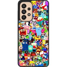 Hülle Samsung Galaxy A33 5G - Silikon schwarz Mixed cartoons