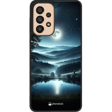 Coque Samsung Galaxy A33 5G - Silicone rigide noir Night Sky View