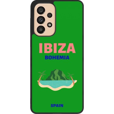 Coque Samsung Galaxy A33 5G - Silicone rigide noir Pop Summer Destination Ibiza