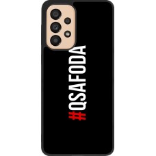Coque Samsung Galaxy A33 5G - Silicone rigide noir Qsafoda 1