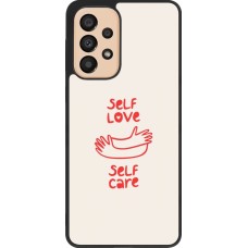 Coque Samsung Galaxy A33 5G - Silicone rigide noir Saint Valentines Day 26 Self love self care