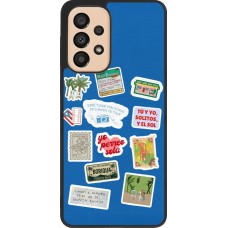 Samsung Galaxy A33 5G Case Hülle - Silikon schwarz Seals of the Dominican Republic DTMF