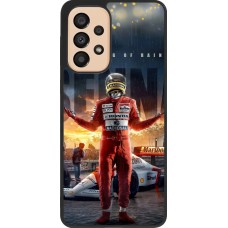 Coque Samsung Galaxy A33 5G - Silicone rigide noir Senna The King of Rain
