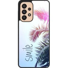 Coque Samsung Galaxy A33 5G - Silicone rigide noir Smile 05