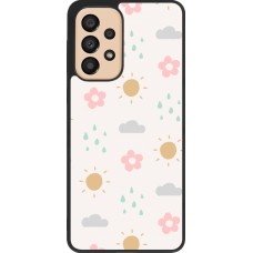 Samsung Galaxy A33 5G Case Hülle - Silikon schwarz Spring 23 weather