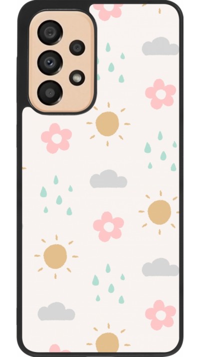 Samsung Galaxy A33 5G Case Hülle - Silikon schwarz Spring 23 weather