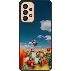 Samsung Galaxy A33 5G Case Hülle - Silikon schwarz Hot air balloon Spring 2026