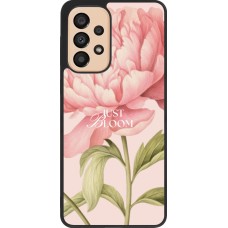 Samsung Galaxy A33 5G Case Hülle - Silikon schwarz Just Bloom Spring 2026
