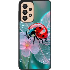 Samsung Galaxy A33 5G Case Hülle - Silikon schwarz Ladybird in bloom Spring 2026